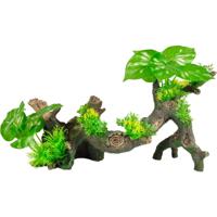 Terrarium decoratie Ariel Stronk - L 47 x 15 x 30 cm Flamingo Groen