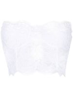 Ermanno Scervino haut bustier en dentelle - Blanc - thumbnail