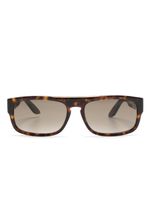 Givenchy lunettes de soleil à monture rectangulaire - Marron