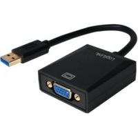 LogiLink UA0231 USB grafische adapter 1920 x 1080 Pixels Zwart - thumbnail