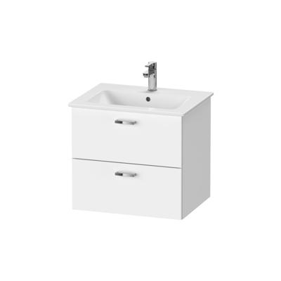 Duravit XBase wastafelonderkast 60x47,5 cm met 2 laden voor ME by Starck wastafel, matwit Duravit XBase wastafelonderkast 60x47,5 cm met 2 laden voor ME by Starck wastafel, matwit
