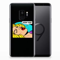 Samsung Galaxy S9 Silicone Back Cover Popart Oh Yes