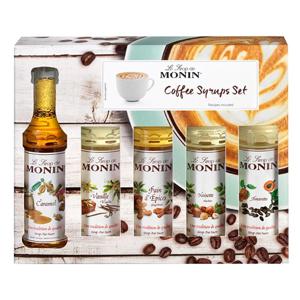 Monin - Koffiesiropen geschenkset - 5x 50ml