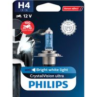 PHILIPS H4 CrystalVision ultra Moto, Koplamp voor de