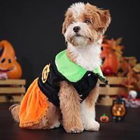 Honden Halloween outfits Hondenkostuum Pompoen leuke Style Warm Halloween Carnaval Feest Hond puppy kleding outfits Lightinthebox