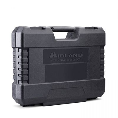 Midland G7 Pro 2x set, PMR446 charger, MA24-L headsets C1090.18 PMR-portofoon Set van 2 stuks
