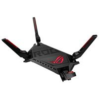 ASUS ROG Rapture GT-AX6000 Dual-Band WiFi 6 Extendable Gaming Router, Dual 2.5G Ports, Triple-level Game Acceleration, AiProtection Pro netwerkbeveiliging, 4G / 5G Router vervanger
