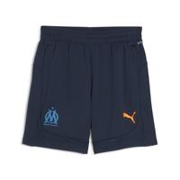 PUMA Olympique de Marseille trainingsshort voor jongeren 140 Club Navy Fluro Orange Pes Blue