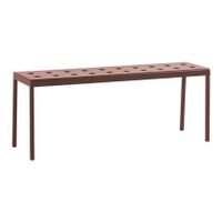 HAY Balcony Bench - Iron red- 2-zits - thumbnail