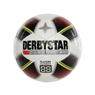 Derbystar Classic TT Superlight voetbal wit/rood 3 vlakken