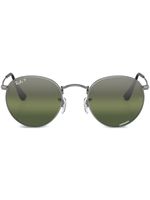 Ray-Ban lunettes de soleil à monture ronde - Gris