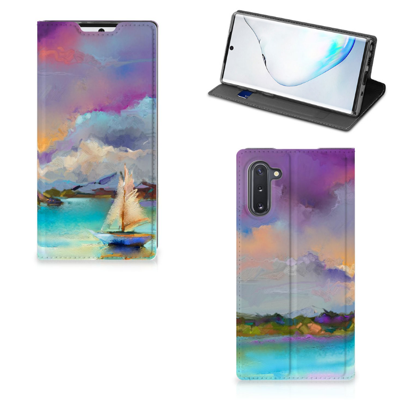 Bookcase Samsung Galaxy Note 10 Boat Bookcase Samsung Galaxy Note 10 Boat