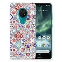 Nokia 7.2 | 6.2 TPU Siliconen Hoesje Tiles Color