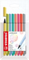 Viltstift STABILO pointmax etui ÃƒÆ' 8 pastel kleuren