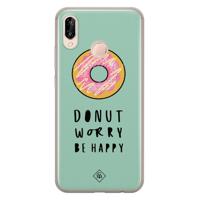 Huawei P20 Lite siliconen hoesje - Donut worry