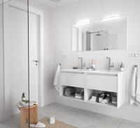 Muebles York badkamermeubel hoogglans wit 120cm