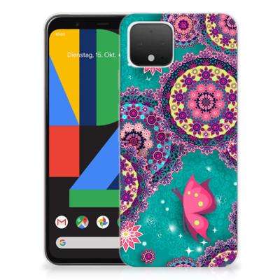 Google Pixel 4 Hoesje maken Cirkels en Vlinders Google Pixel 4 Hoesje maken Cirkels en Vlinders
