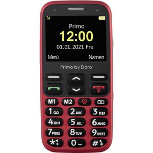 Primo by DORO 368 Senioren mobiele telefoon SOS-knop Rood