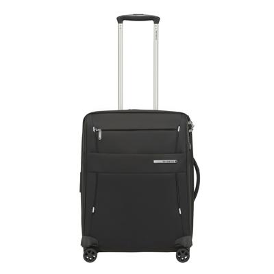 Samsonite Duopack Spinner 55 Exp 2 Frame black Zachte koffer
