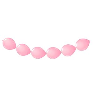 Folat BV Roze Knoopballonnen, 8st.