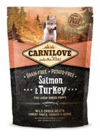 CARNILOVE Salmon & Turkey Large Breed Puppy 12 kg Zalm, Turkije