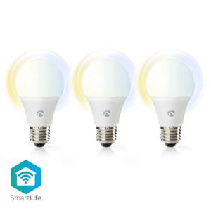 Nedis WIFILRW30E27 Smartlife Led Bulb Wi-fi E27 806 Lm 9 W Warm To Cool White Energieklasse: F Android™ / Ios Peer