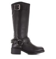 POELMAN Poelman - LPMODULAR-05POE Bikerboots Zwart Leer Biker boots Dames - thumbnail