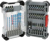 Bosch 35x PRO Impact Mixed Set, 35-delig (voor beton, zachte tegels, 200 x 107 mm, professionele accessoires schroevendraaier, schroevendraaier)