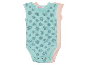 lupilu 2 rompers (86/92, Lichtroze/mint)