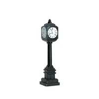 Lemax street clock kerstdorp accessoire 2007