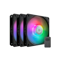 Cooler Master SickleFlow 120 ARGB Computer behuizing Ventilator 12 cm Zwart 3 stuk(s) - thumbnail