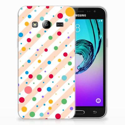Samsung Galaxy J3 2016 TPU bumper Dots