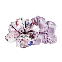 Kitsch x Bridgerton Satin Pillow Scrunchies Floral