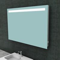Badkamerspiegel Wiesbaden Tigris 120x80cm met LED Verlichting Stopcontact