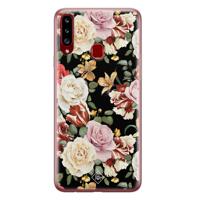 Samsung Galaxy A20s siliconen hoesje - Flowerpower