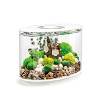 Loop 15 Aquarium met standaardlicht - 4 gallon, wit zonder afstandsbediening