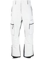 Prada pantalon de ski à ceinture à boucles - Blanc - thumbnail