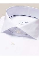 ETON Slim Fit Overhemd wit, Effen - thumbnail