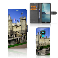 Nokia 3.4 Flip Cover Kasteel - thumbnail