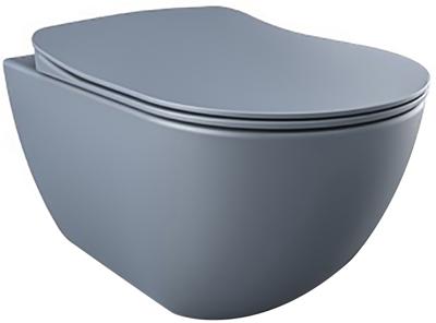 Sanigoods Alpha Rimless randloos wandcloset mat basalt Sanigoods Alpha Rimless randloos wandcloset mat basalt