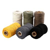 Creativ Company Macrame Koord Kleuren, 6x198m