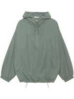 ANINE BING Ember hooded jacket - Vert - thumbnail