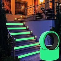 1 rol lichtgevende tape 3m zelfklevende tape nachtzicht glow in dark veiligheidswaarschuwing beveiliging podium woondecoratie tapes Lightinthebox