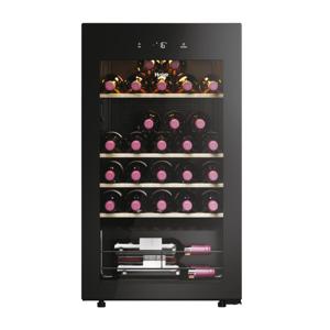 Haier Wine Bank 50 Serie 3 HWS34GGH1 Compressorwijnkoeler Vrijstaand Zwart 34 fles(sen)