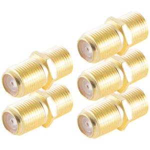 Shiverpeaks BS15-301314 F-connector Verguld Aansluitingen: F-bus, F-bus 1 set(s)