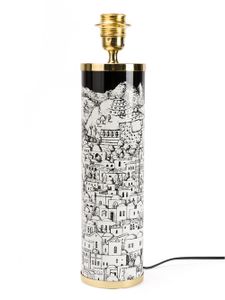 Fornasetti base de lampe Jerusalem - Noir