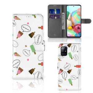 Samsung Galaxy A71 Book Cover IJsjes