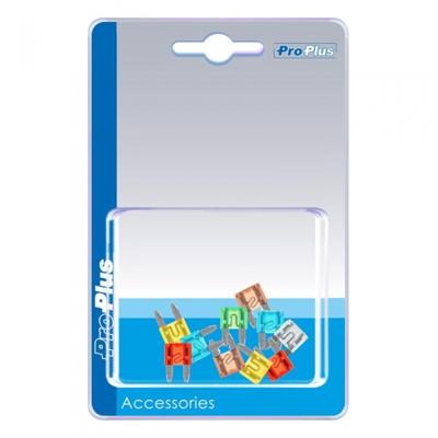 ProPlus autozekeringenset mini 10 delig in blister ProPlus autozekeringenset mini 10 delig in blister