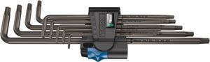 Wera 967/9 TX XL HF 1 Stiftsleutelset met vasthoudfunctie, lang, 9 -delig - 1 stuk(s) - 05024450001