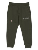 Moncler Enfant pantalon de jogging à imprimé graphique - Vert - thumbnail